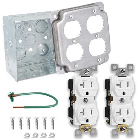 4x4 box electrical|4 metal electrical outlet box.